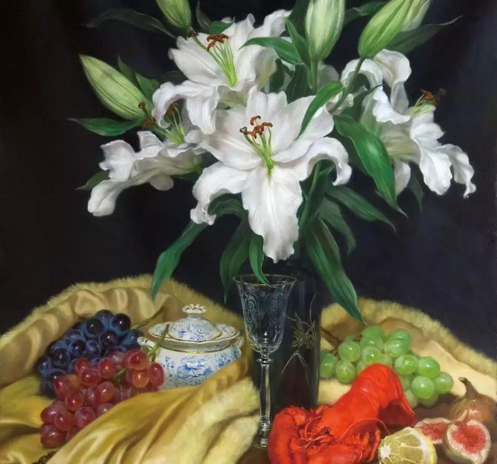 油画日本风景画,油画艺术日本