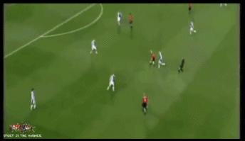 贝隆在曼联的传球,贝隆的长传秘诀