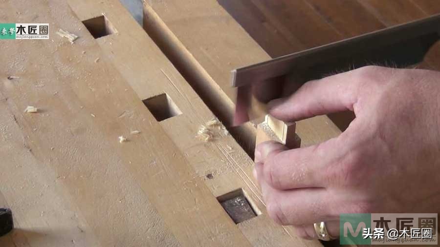 常见的30种卯榫结构图片,两边插肩榫卯制作过程