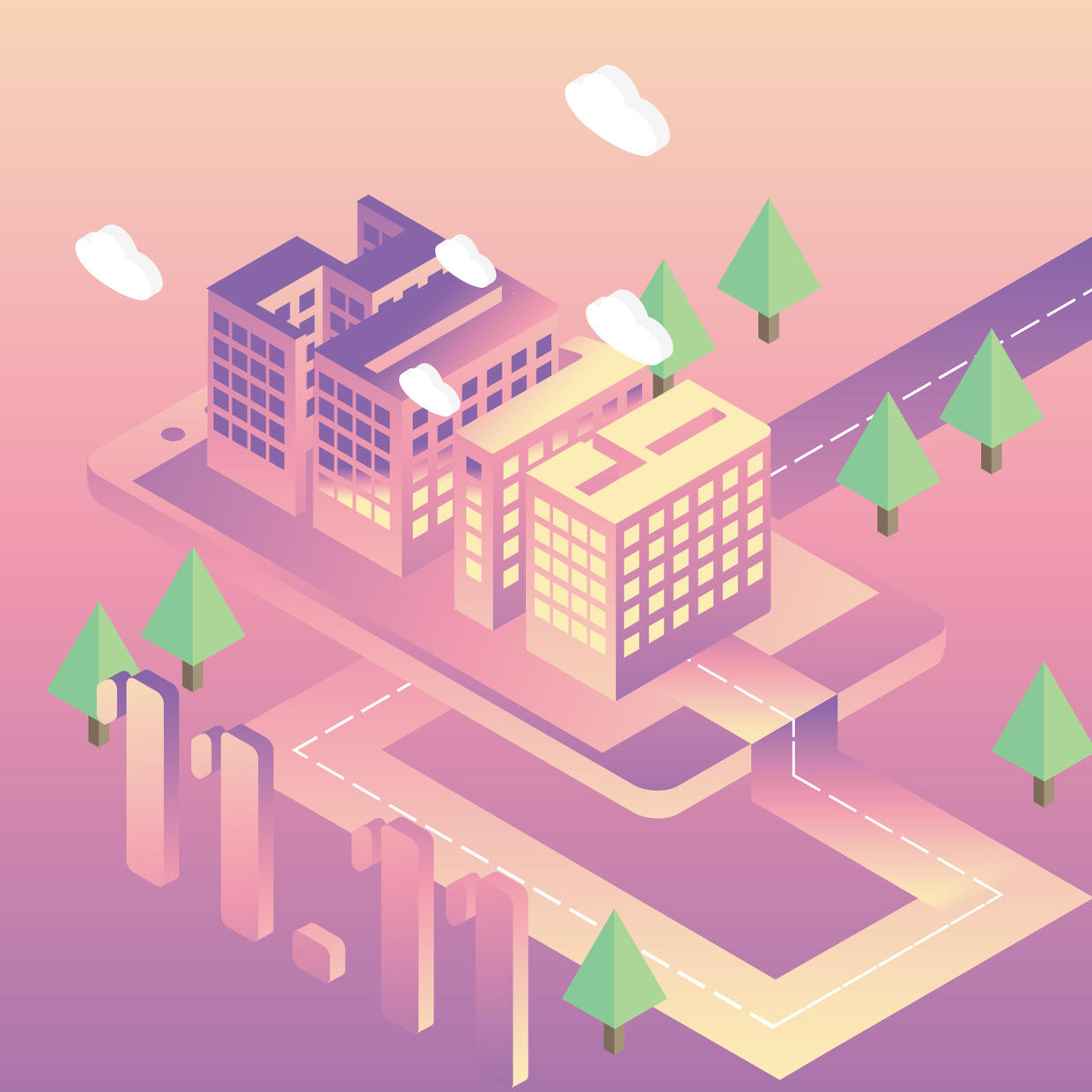 ps教程电商美工震撼海报,ps教程教你如何制作肌理插画