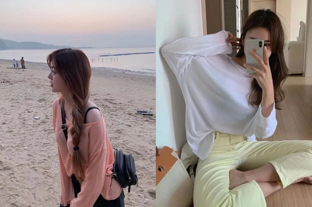 纯白长袖衫怎么穿好看,什么时候穿长袖衣服