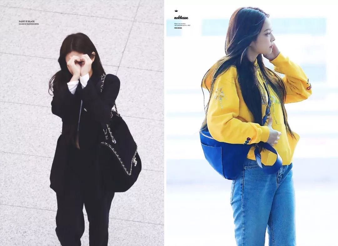 blackpink19年收藏盒团照,blackpink联名款包