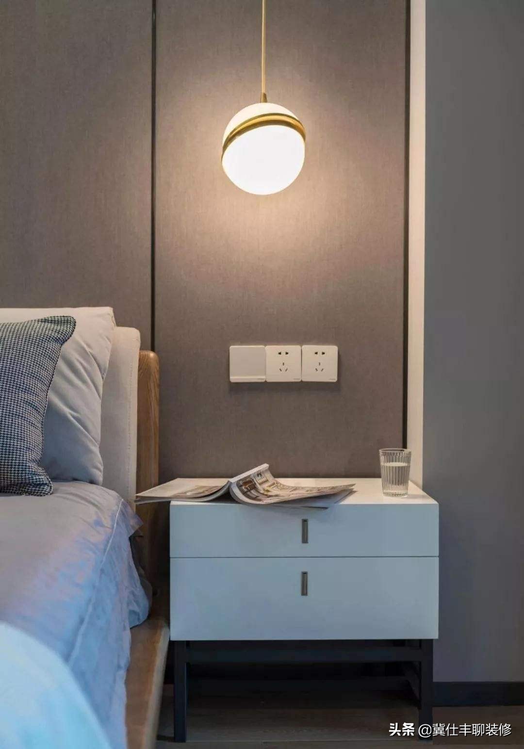 高颜值床头吊灯分享,2021最漂亮卧室床头吊灯