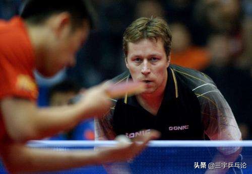 瓦尔德内尔学刘国梁发球,瓦尔德内尔发球握拍教学