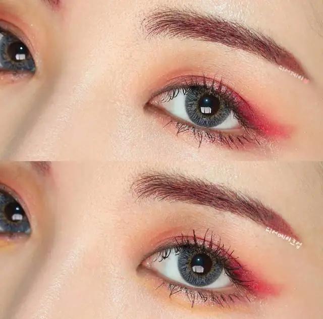 流星眉唇化妆教程,流星眉的化妆方法