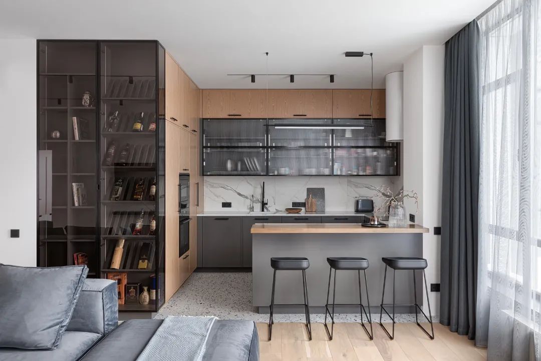 实用的吧台设计,设计感实用性比较强的吧台