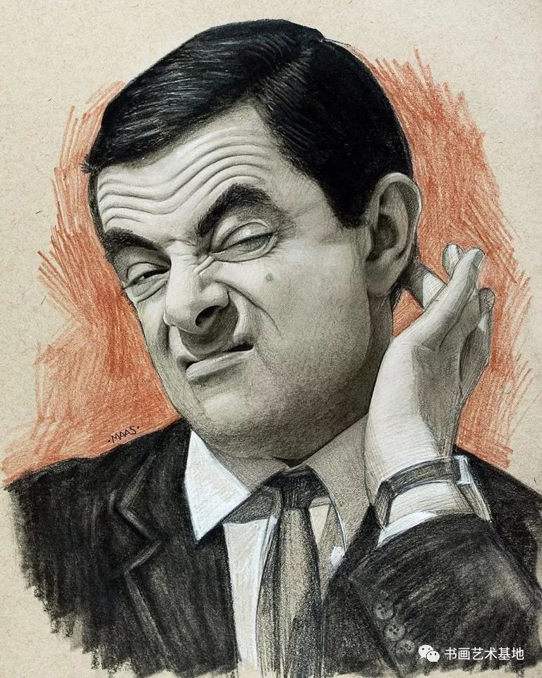 素描人像欧美明星,国外素描逼真的明星肖像