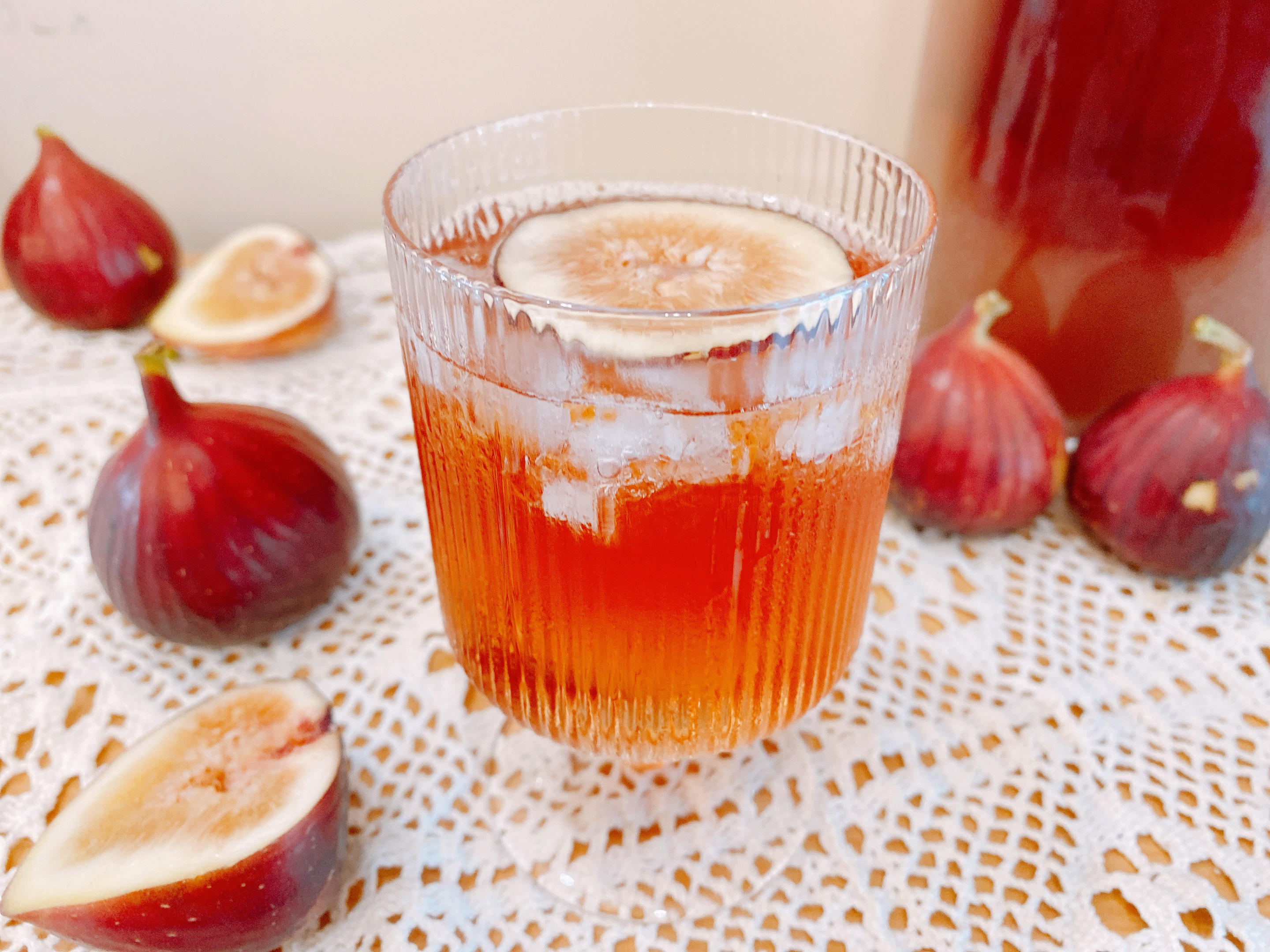 无花果酒纯酿,新鲜美味的无花果