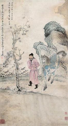 张大千最著名的动物画,张大千画写意的录像