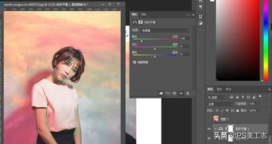 ps如何提亮脸部阴影教程,图片上反光严重怎么在ps中调整