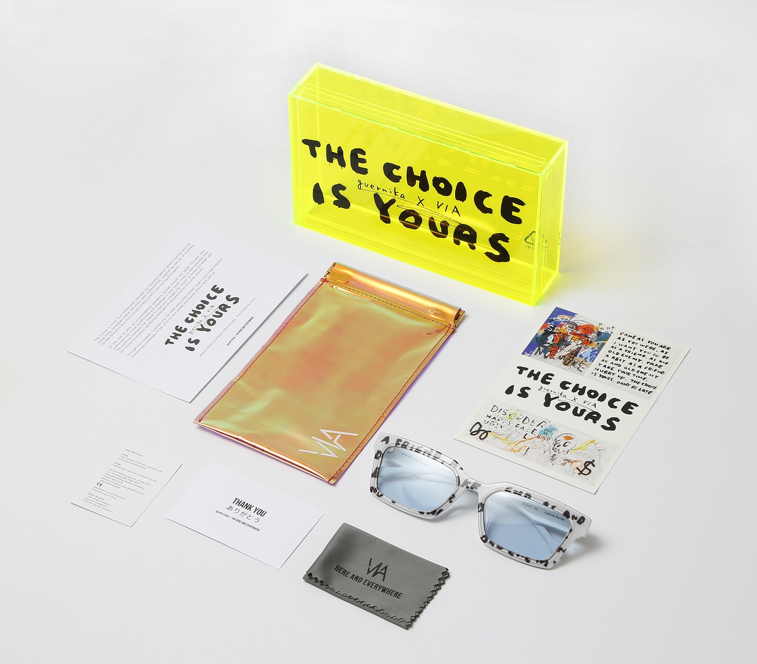 VIAxGuernika发布“TheChoiceisYours”系列墨镜