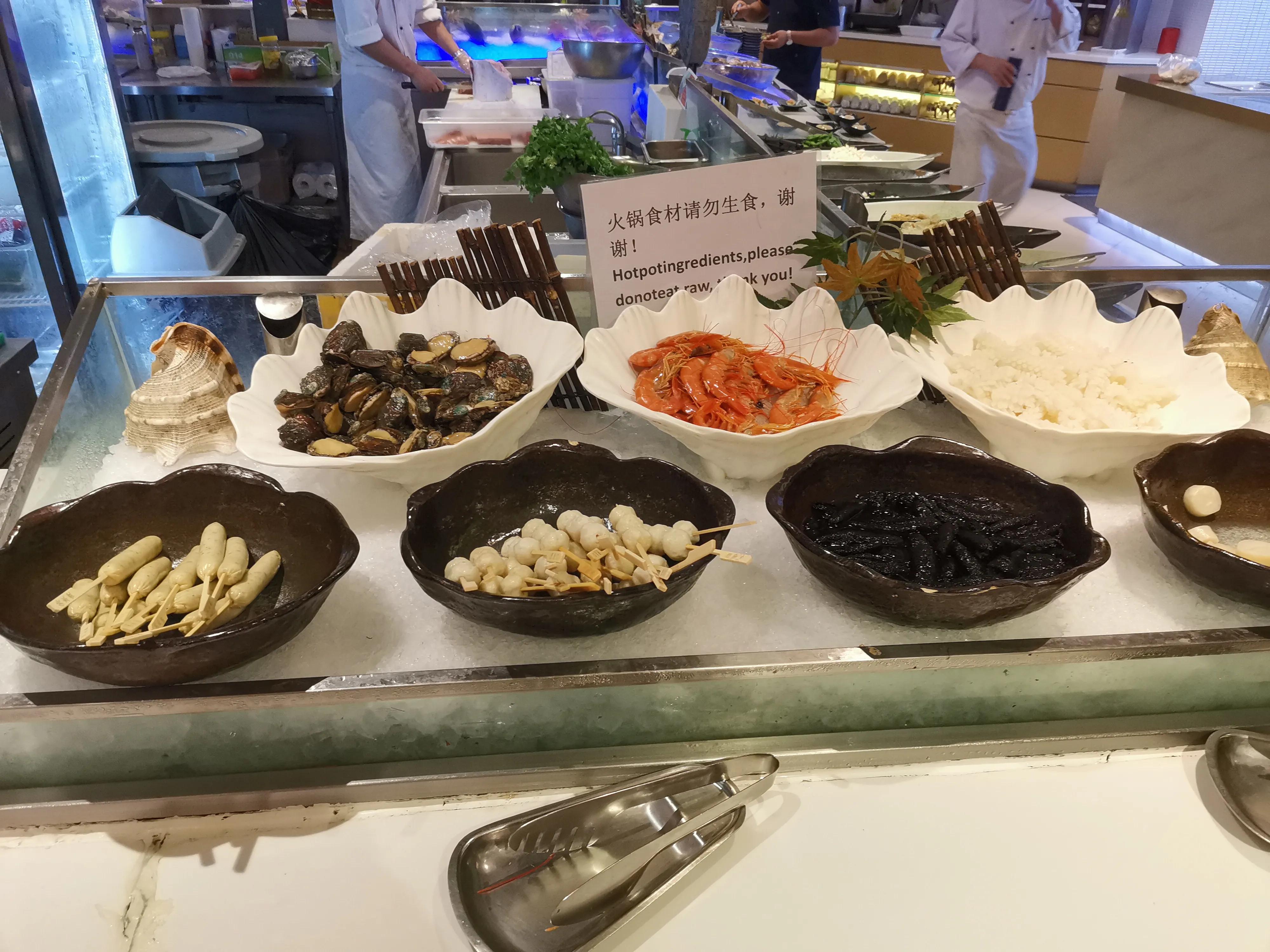 好吃的自助套餐,味道重的自助