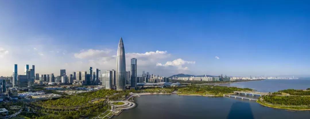 深圳华润春笋大厦最新航拍,华润春笋大厦500米