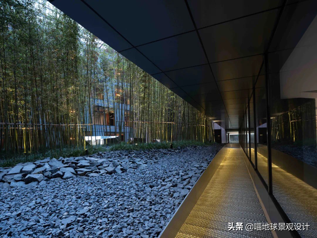 枯山水景观庭院,枯山水禅意小景观中式庭院