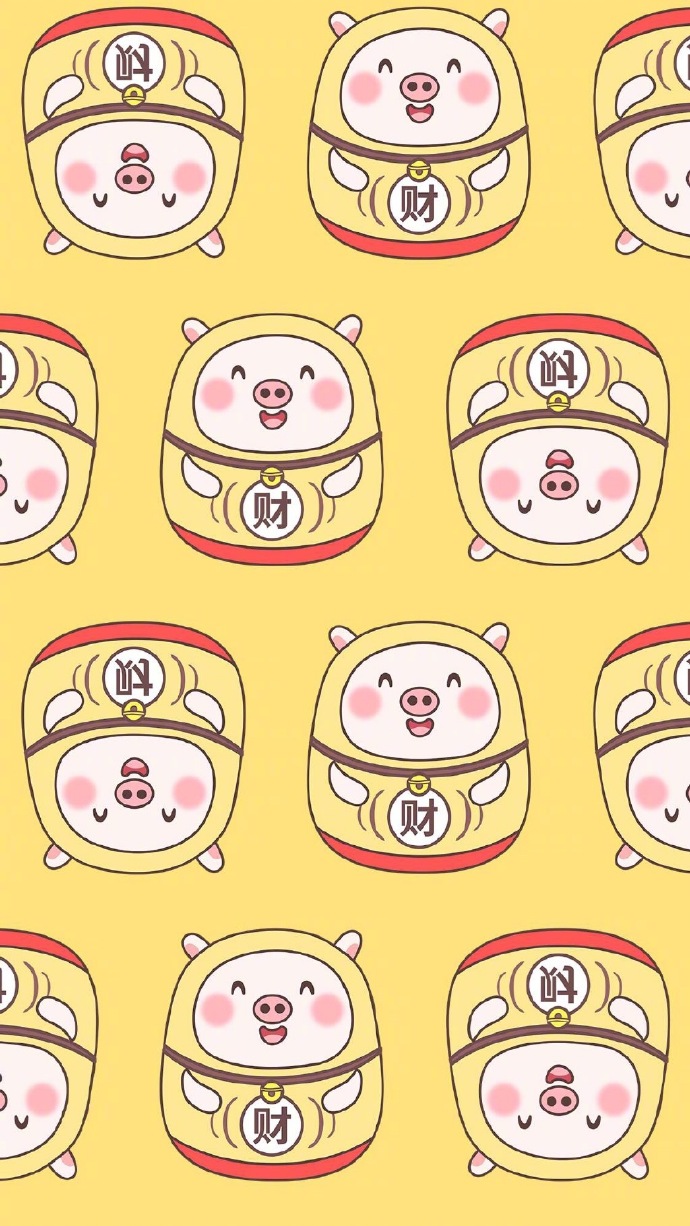 猪年猪猪壁纸,猪猪大海壁纸手机超清全屏
