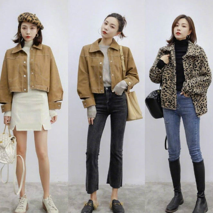 时髦有格调的韩风穿搭,27套早春休闲气质搭配你学会了吗