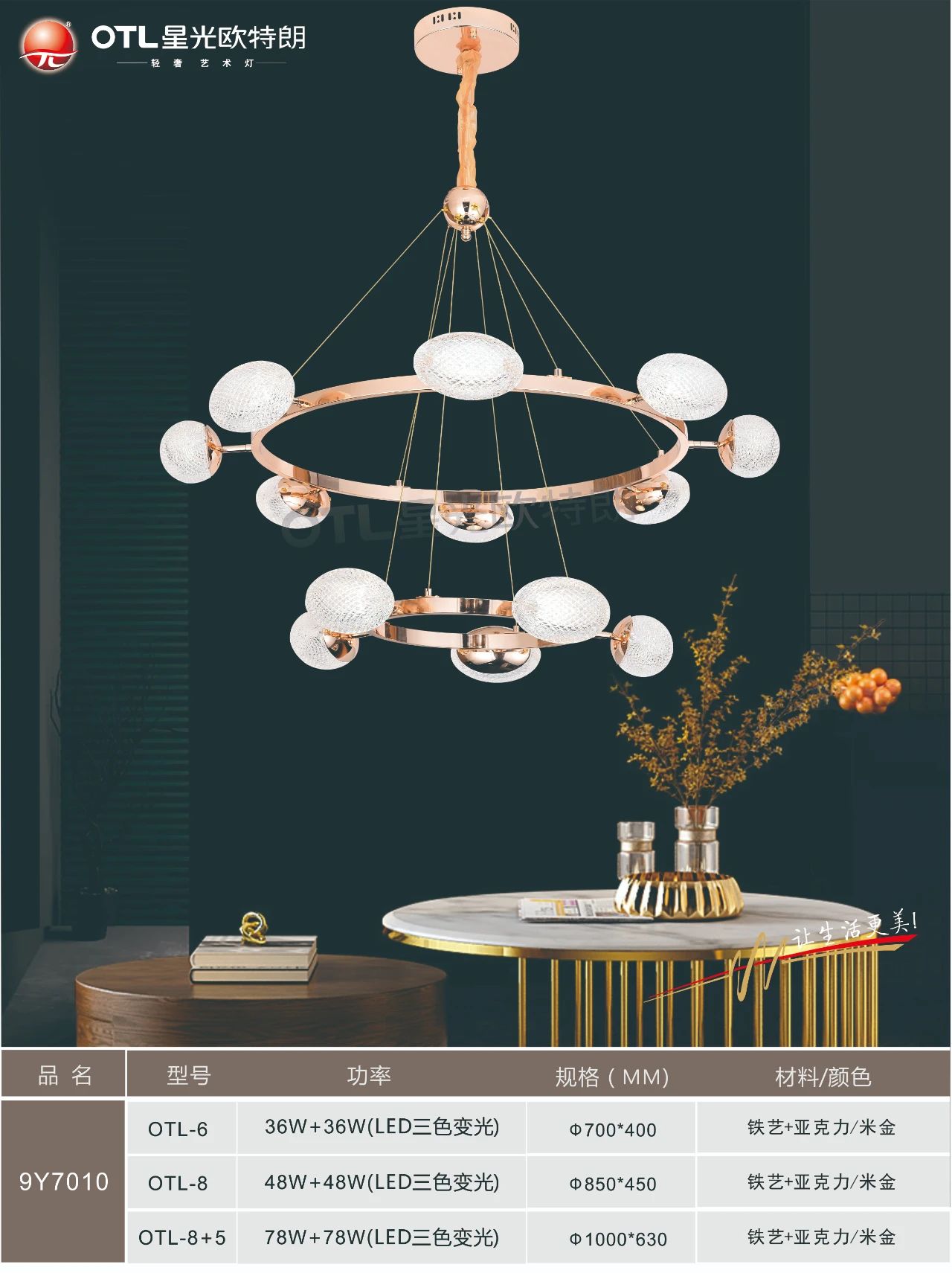 星光欧特朗照明,星光欧特朗灯具是几线品牌的