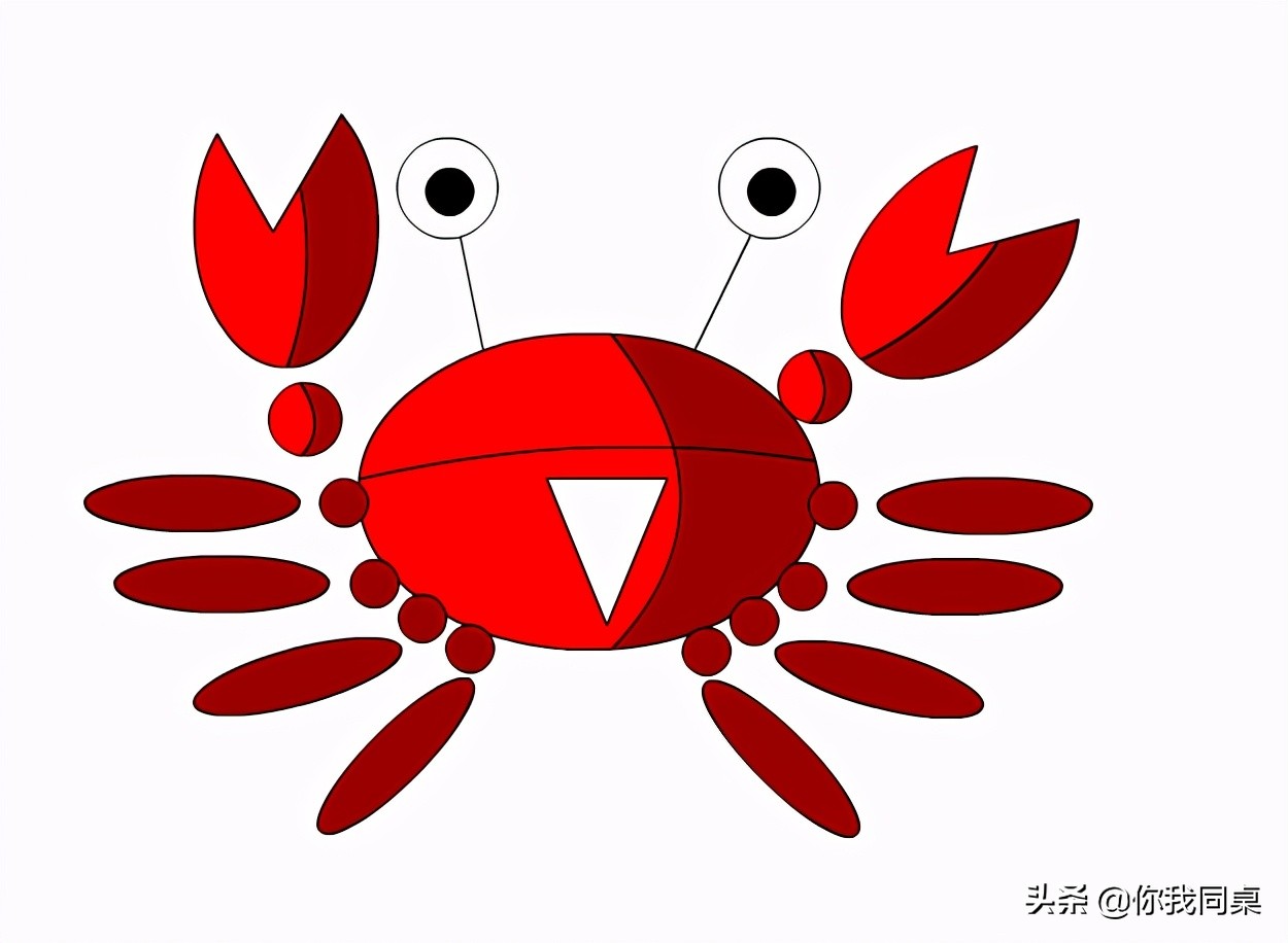 怎样画螃蟹虾图片大全,如何画螃蟹速写画