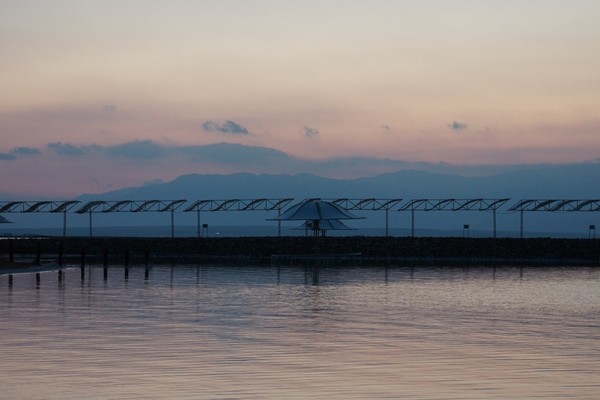 以色列死海全景图,以色列死海旅游攻略