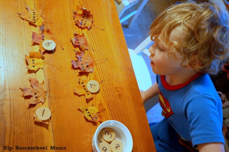 秋天落叶手工作业,秋天的颜色手工作业