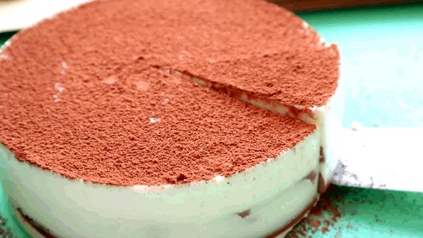 无需奶油简易慕斯蛋糕,不用奶油的慕斯蛋糕教程