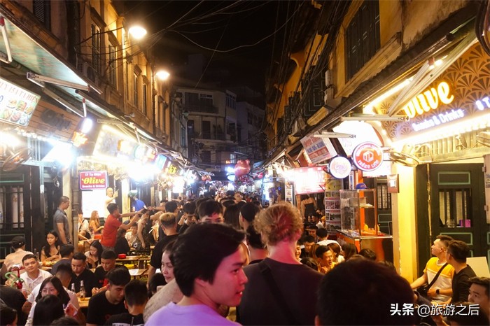 越南边境特色街,越南河内最繁华街