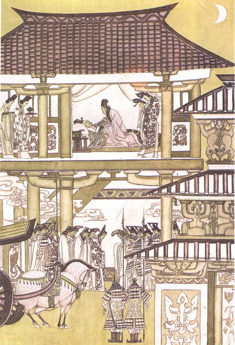 工笔三国演义五虎大将图,陈全胜小说插图