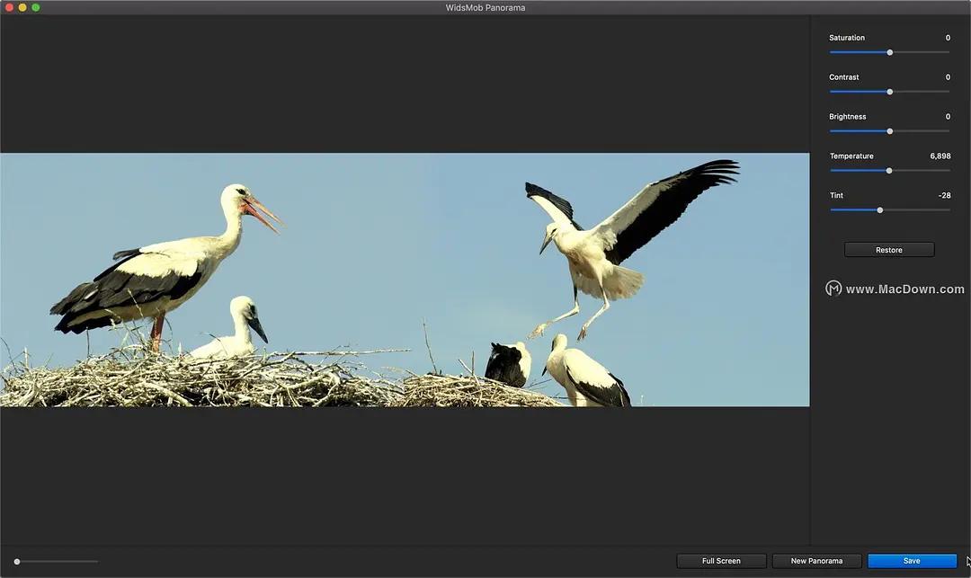 WidsMobPanoramaMac,全景拼接工具