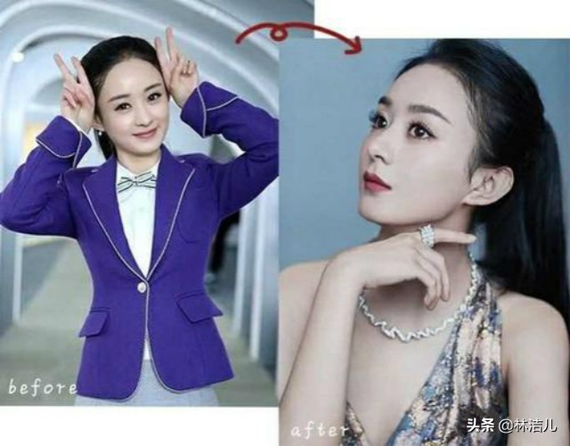 赵丽颖与娜扎古装,赵丽颖和娜扎靠画眉拿下时尚圈