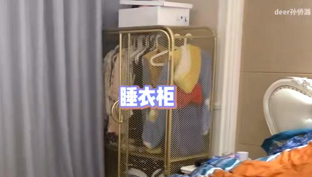 孙侨潞去世前住所曝光，衣帽间全是奢侈品，月租3万养好几只宠物