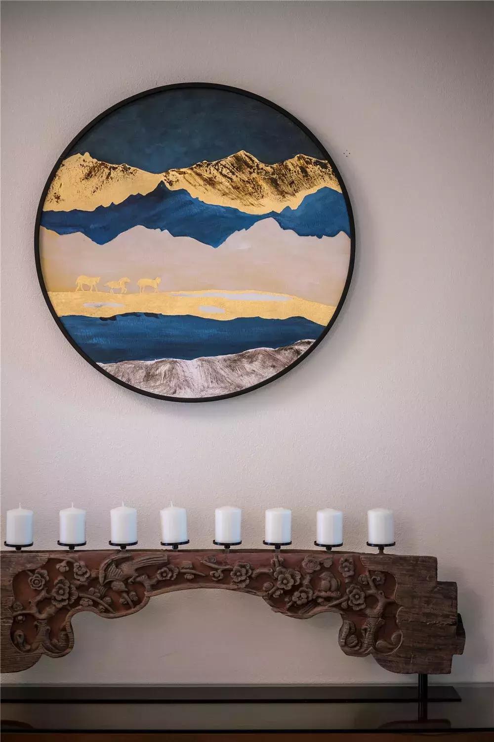 140平新中式极简轻奢风预算,140平客厅新中式装修效果图