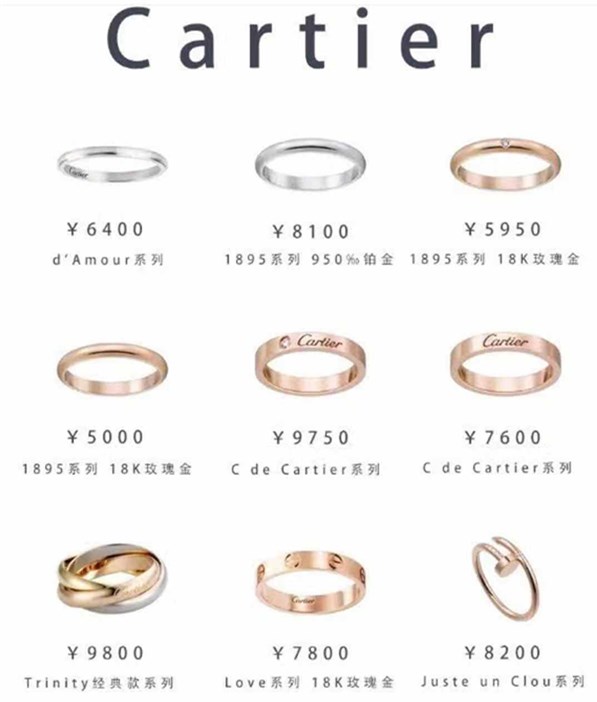 解锁54款经典奢侈品牌婚戒大全,哪个品牌的奢侈品婚戒好看