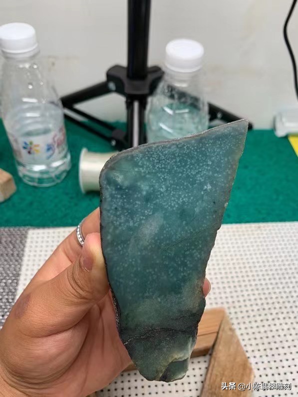 莫湾基冰种雪花棉,麻棉雪花棉