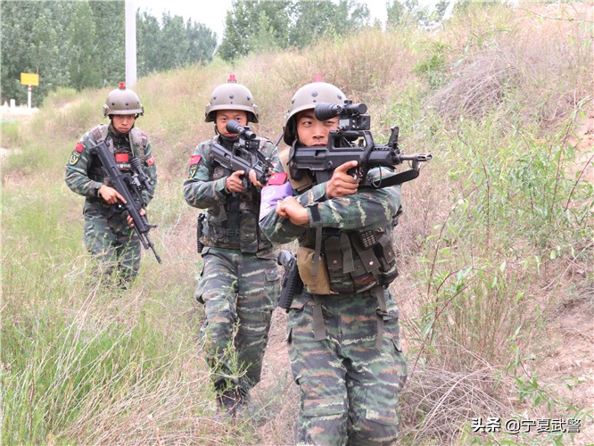 魔鬼周训练武警特战队员宣誓出征,魔鬼周训练天狼突击队