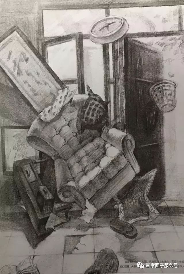 清华大学美术学院设计素描高分卷,清华学生校考素描作品