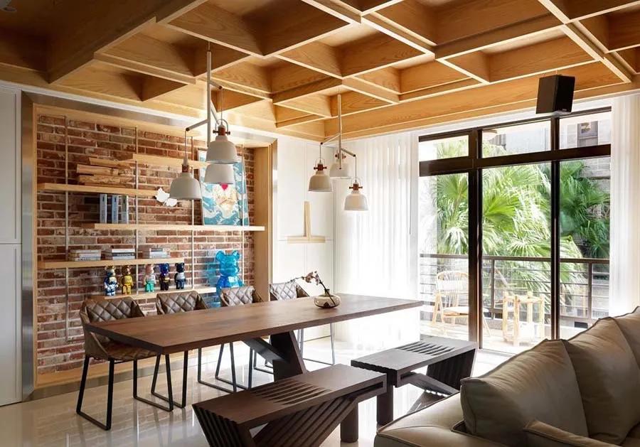 别再傻傻做吊顶,现在流行的各种吊顶设计