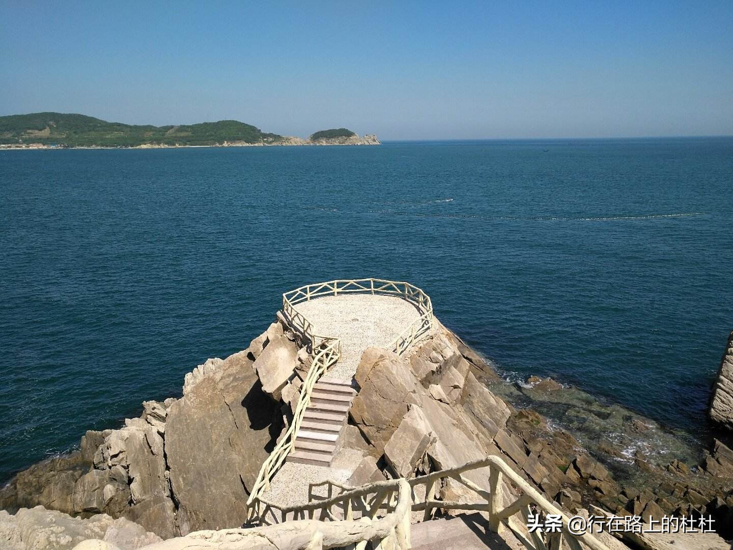 千里海岸线威海,威海千里海岸线风景画