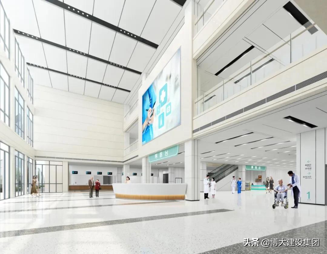 博大建设集团中标武汉市江夏区中医医院和蚌埠市第四人民医院工程