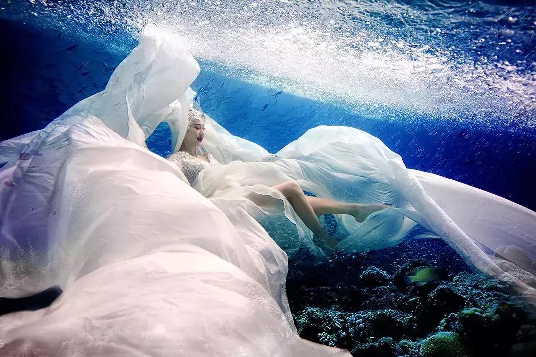 引爆星城！三亚仙气十足的水下摄影来长沙啦~湖南卫视率先取景