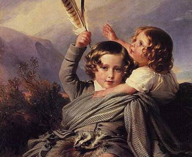 欧洲祖母维多利亚与英女王关系,维多利亚女王血友病遗传系谱图