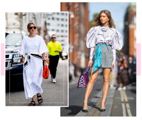 穿衣服打结小技巧,衣服打结穿搭技巧