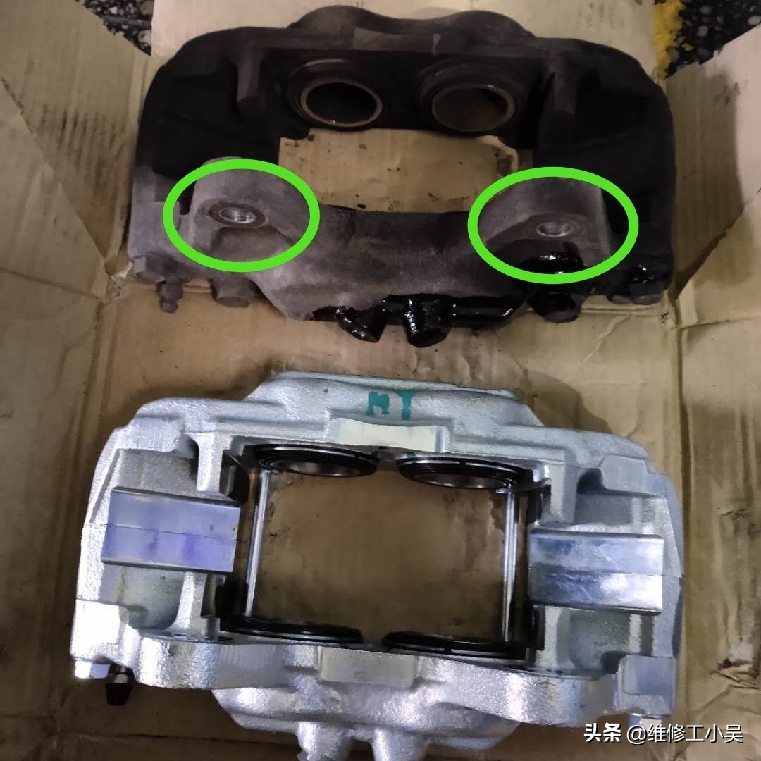 丰田霸道后刹车片异常磨损,霸道刹车片更换教程