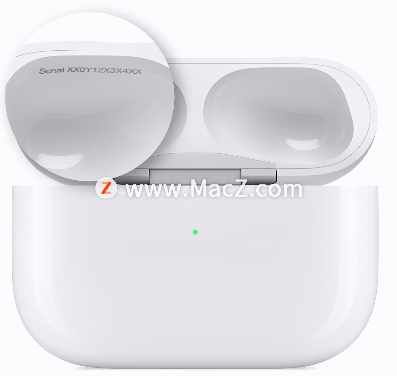 怎么查找airpods官网序列号,airpodspro2序列号查询怎么查找