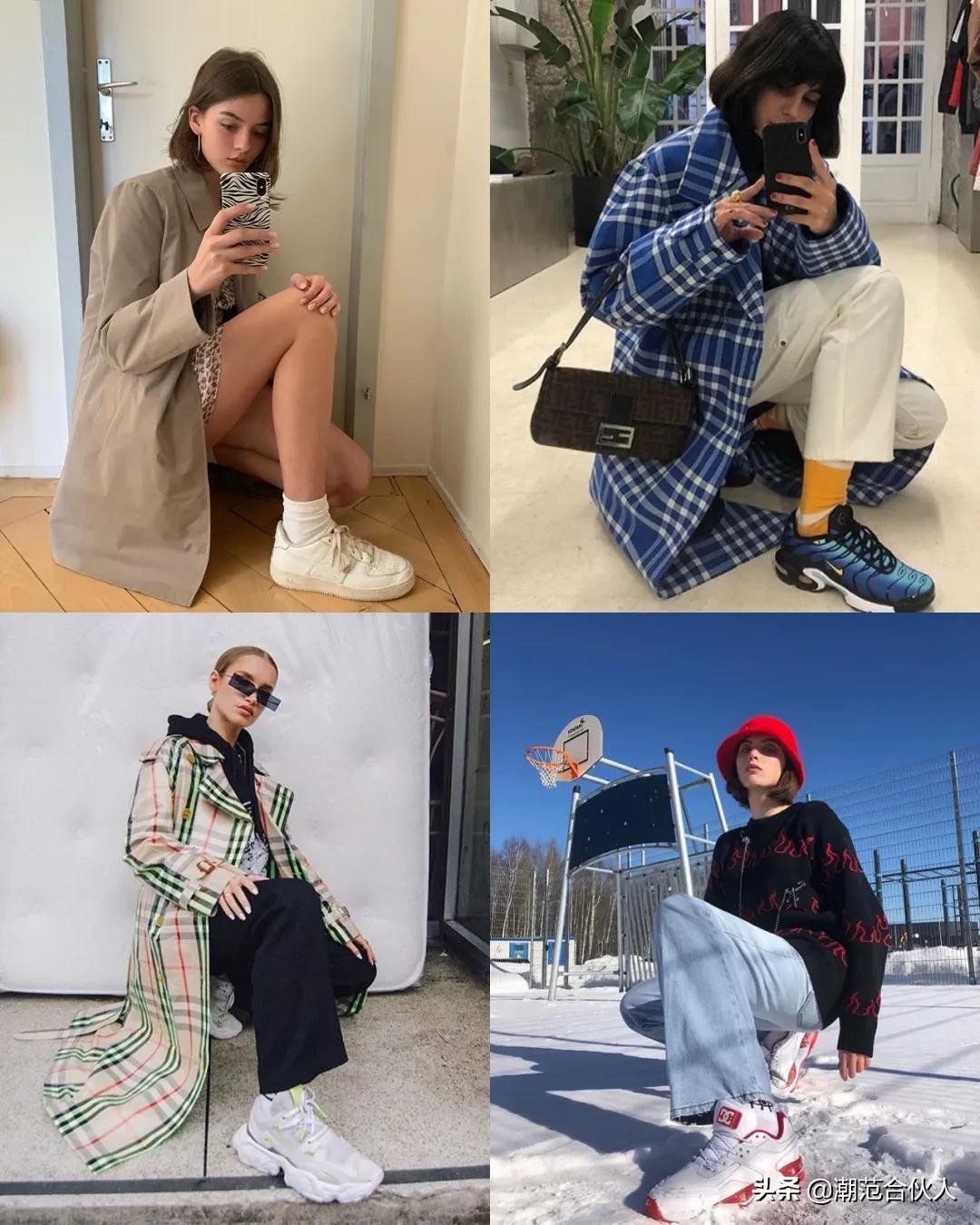 只会卖弄性感？实际上女sneaker的拍照姿势，那叫一个野