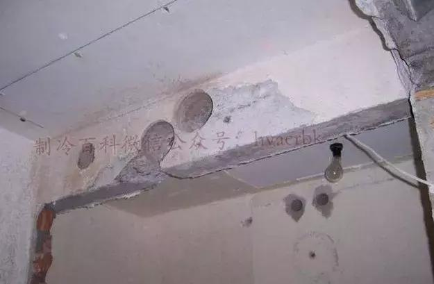 装空调开孔用什么塞孔,横梁上钻一个空调孔有影响吗