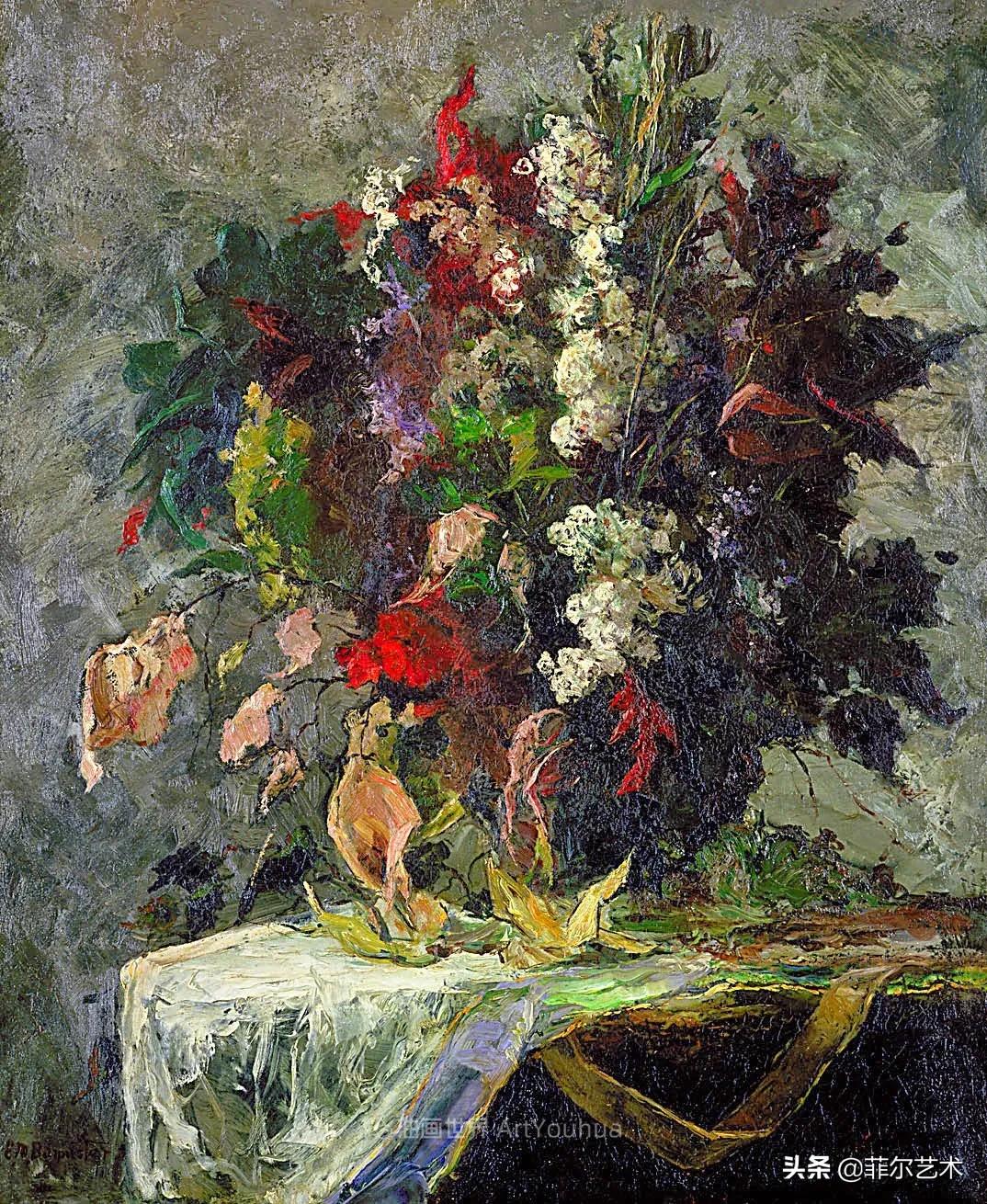 欧洲田园油画风景图片大全,古典油画风景美丽乡村