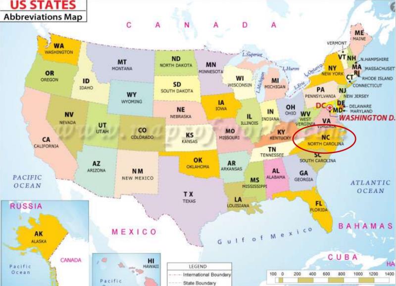 美国佛罗里达州留学,美国北卡罗来纳州大学留学