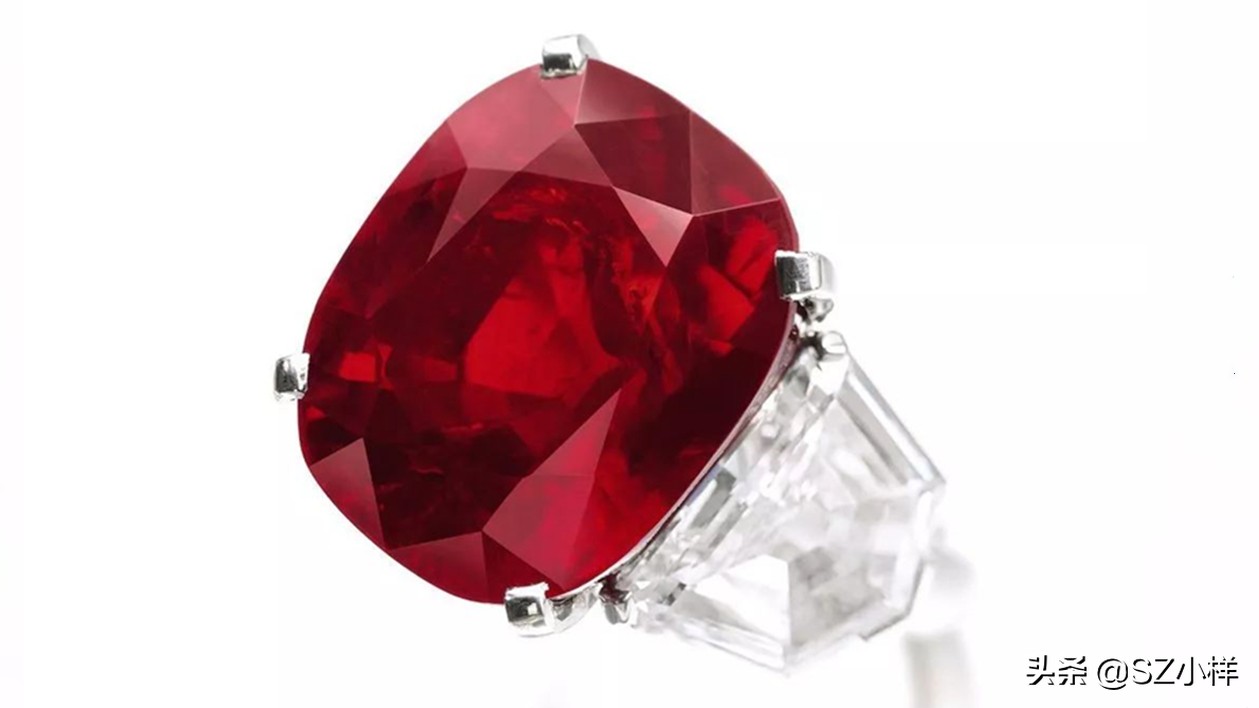 国外顶级红宝石原石1.2亿美元,8克拉红宝石2亿