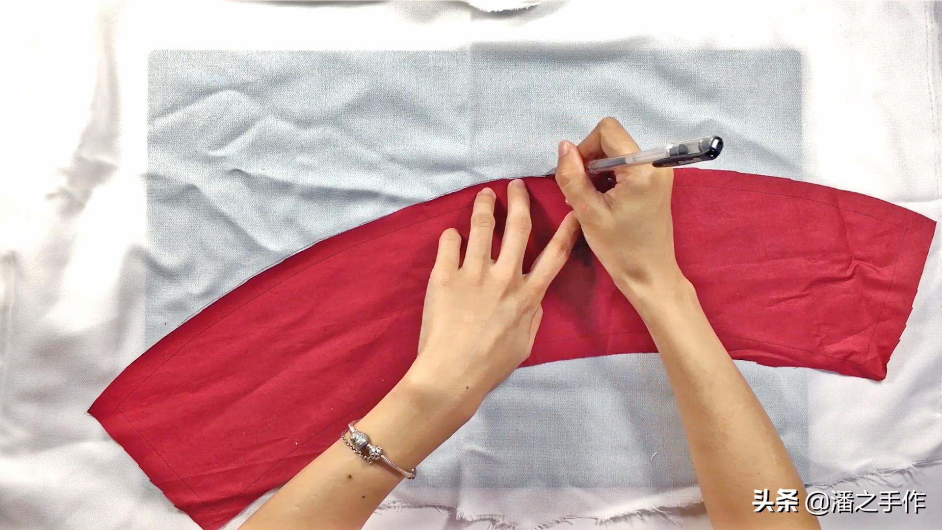 厚布料渔夫帽裁剪教程,用布料做渔夫帽的教程视频