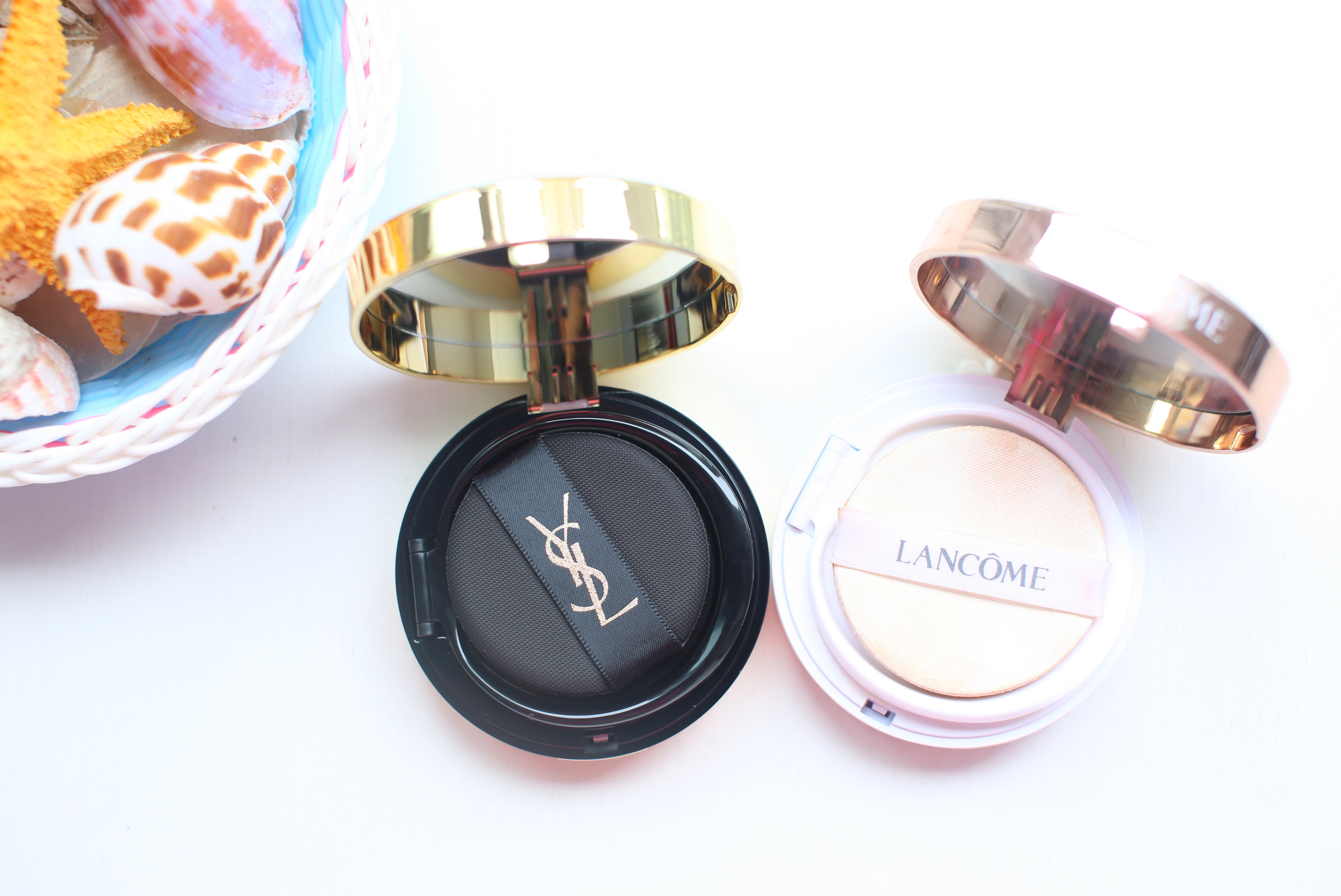 ysl和兰蔻气垫哪个好用,气垫兰蔻和阿玛尼圣罗兰哪个好